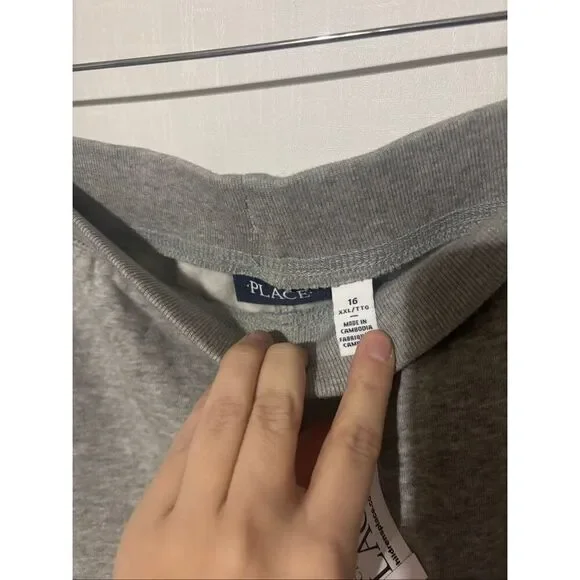 Brand New Place Women's Size 16 XXL Smoke Gray Fleece Joggers Pants - Picture 4 of 5